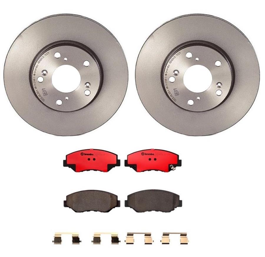 Brembo Disc Brake Pad and Rotor Kits KT00077