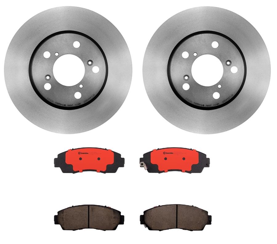 Brembo Disc Brake Pad and Rotor Kits KT00082