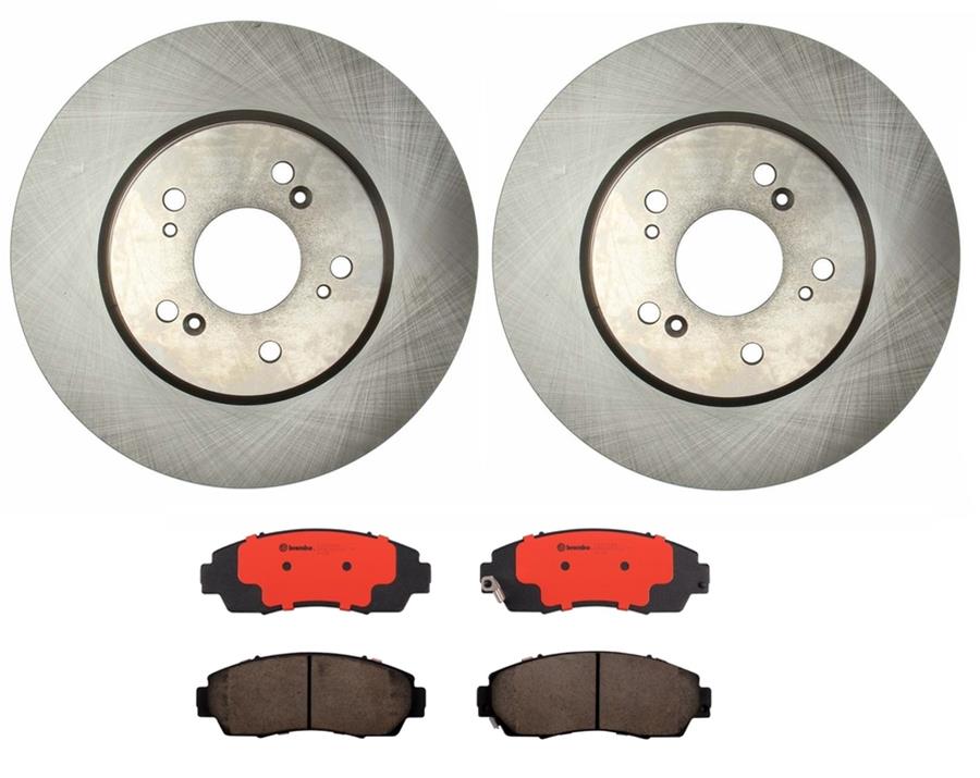 Brembo Disc Brake Pad and Rotor Kits KT00084