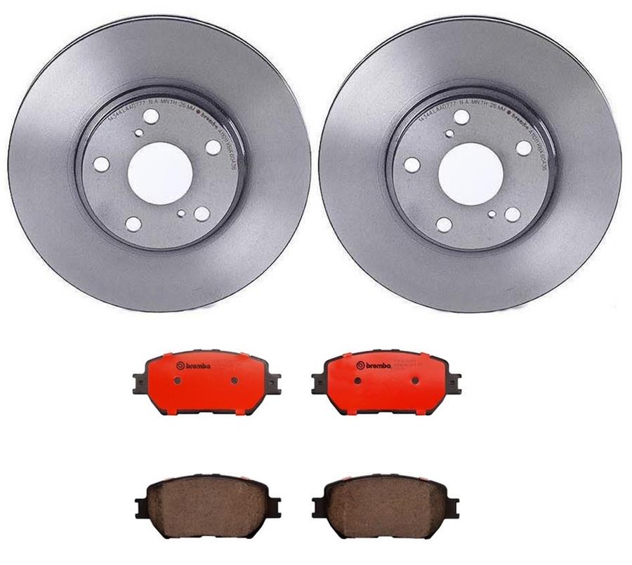 Brembo Disc Brake Pad and Rotor Kits KT00092
