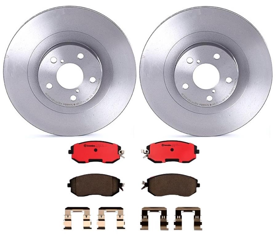 Brembo Disc Brake Pad and Rotor Kits KT00100