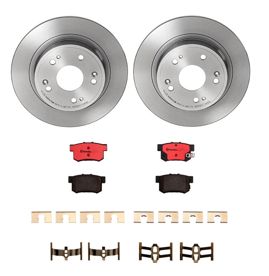 Brembo Disc Brake Pad and Rotor Kits KT00108