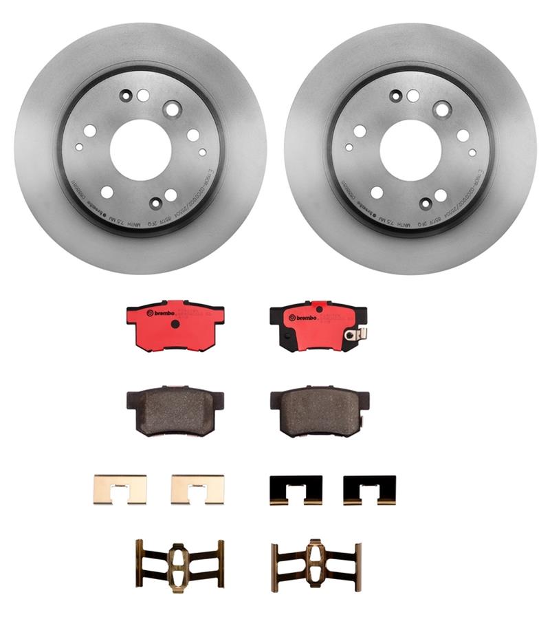 Brembo Disc Brake Pad and Rotor Kits KT00110