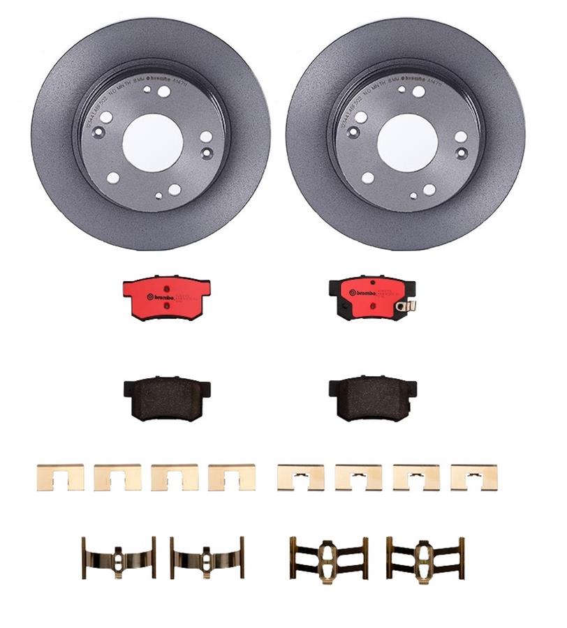 Brembo Disc Brake Pad and Rotor Kits KT00111