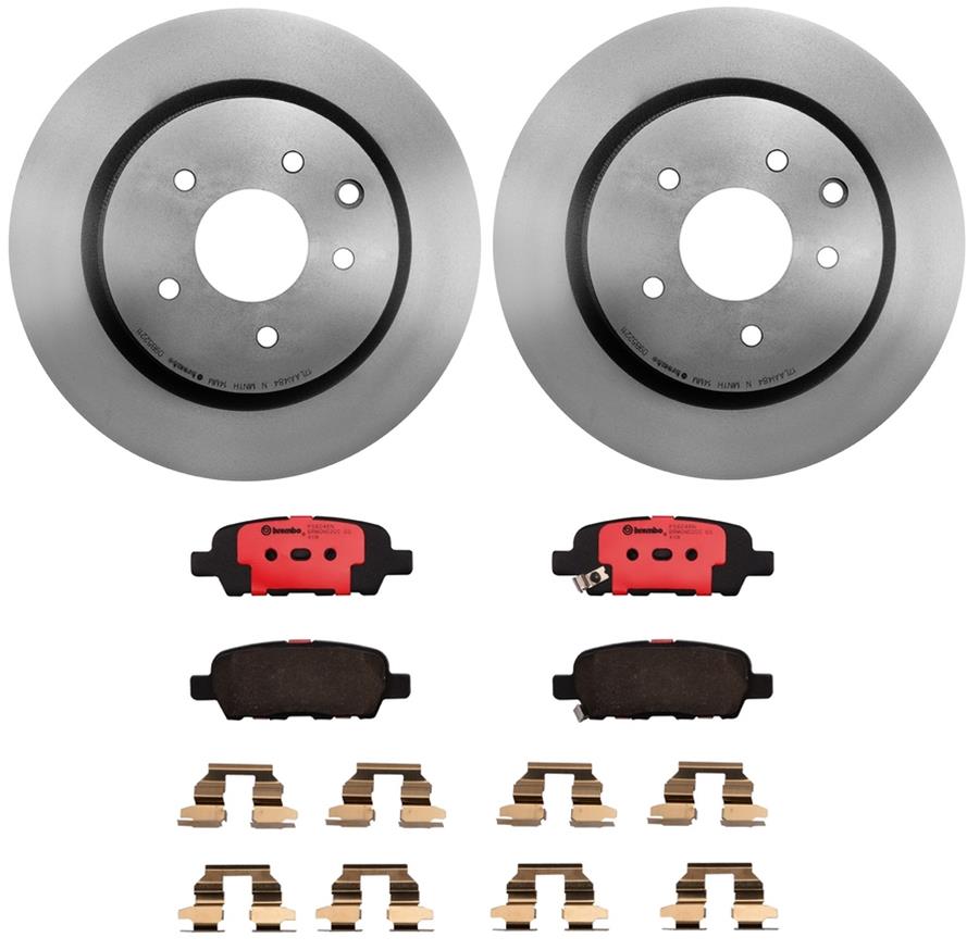 Brembo Disc Brake Pad and Rotor Kits KT00116