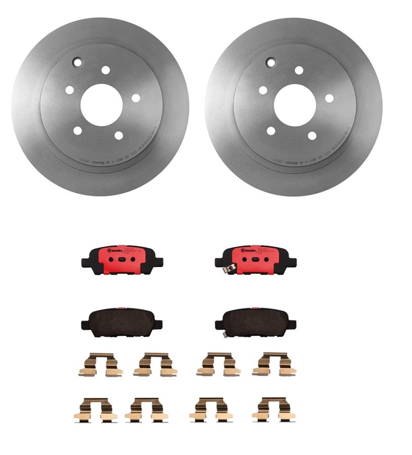 Brembo Disc Brake Pad and Rotor Kits KT00118
