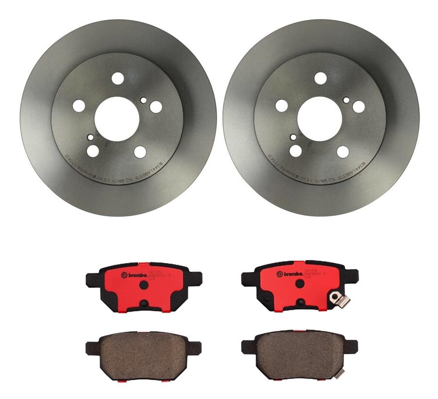 Brembo Disc Brake Pad and Rotor Kits KT00131