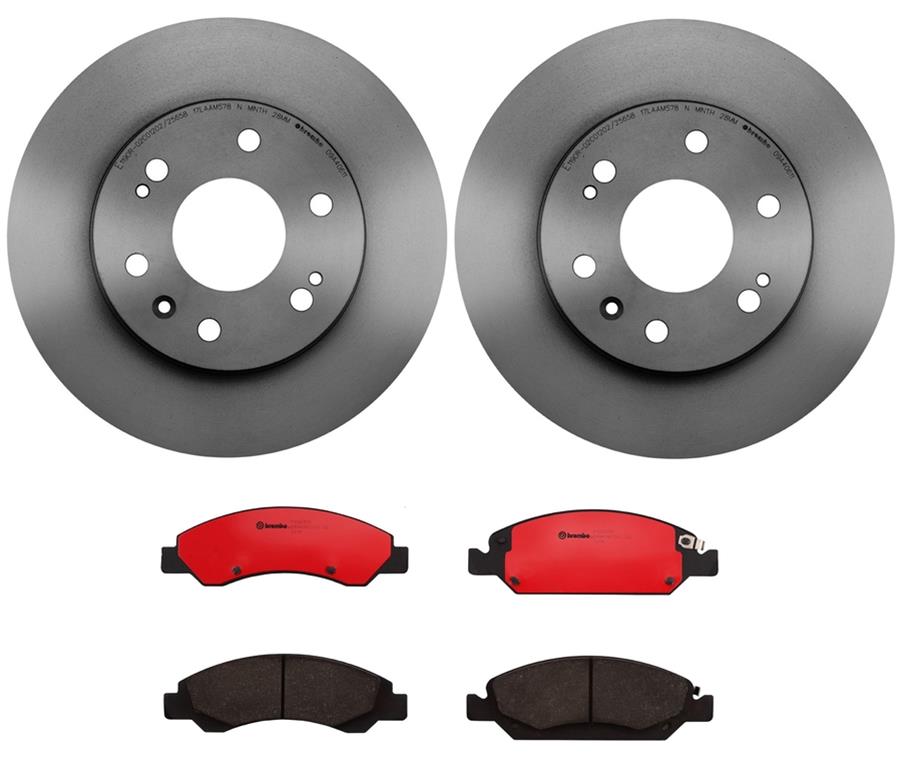 Brembo Disc Brake Pad and Rotor Kits KT00139
