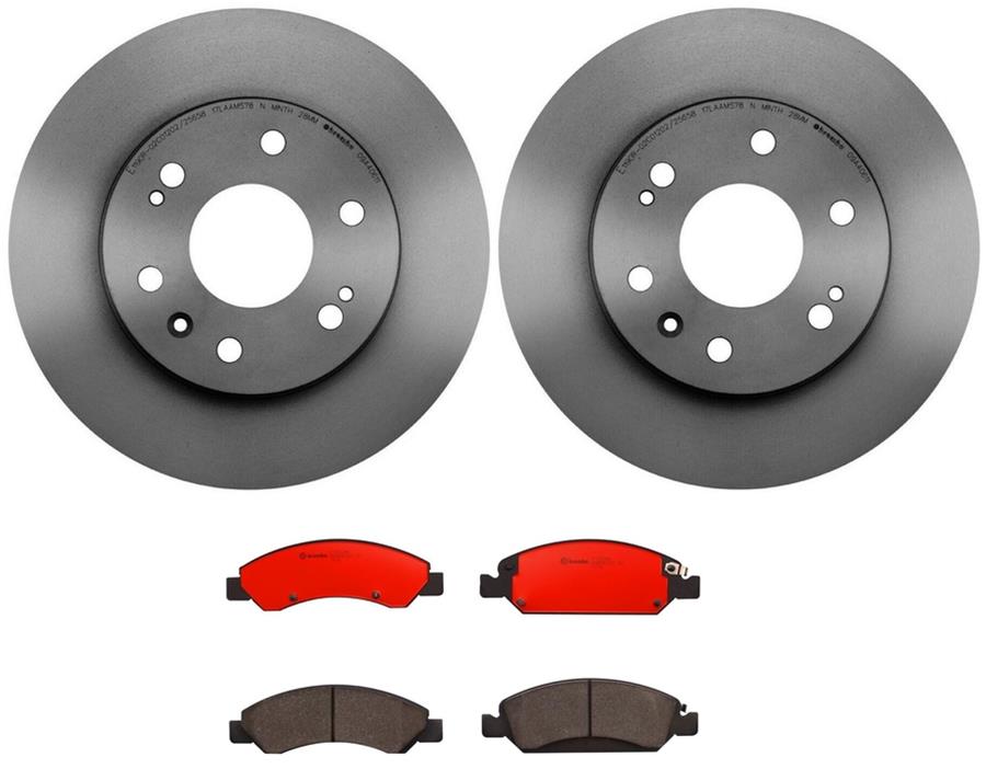 Brembo Disc Brake Pad and Rotor Kits KT00140