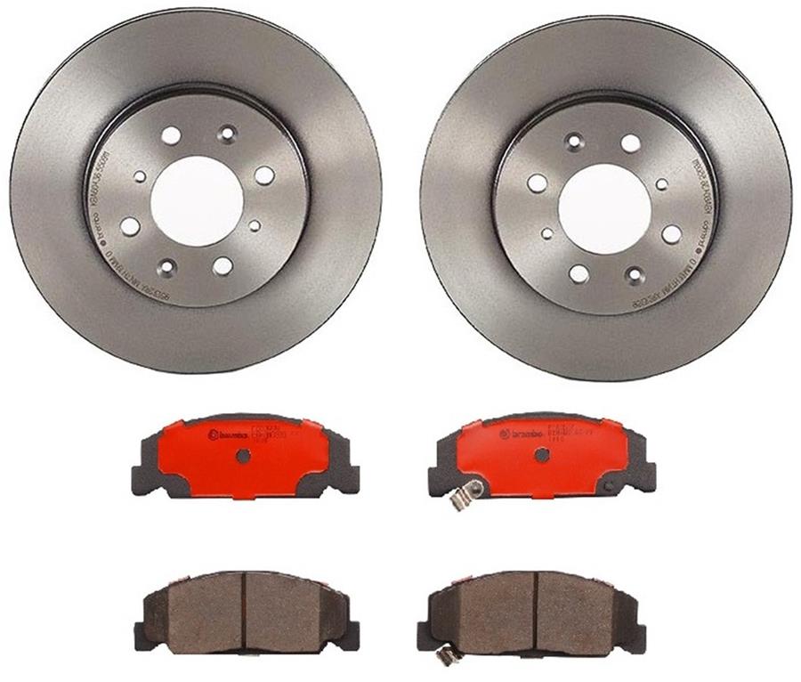 Brembo Disc Brake Pad and Rotor Kits KT00152