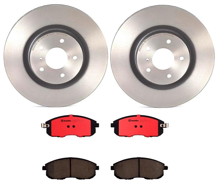Brembo Disc Brake Pad and Rotor Kits KT00160