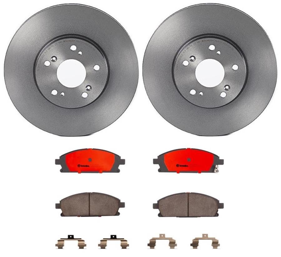 Brembo Disc Brake Pad and Rotor Kits KT00163