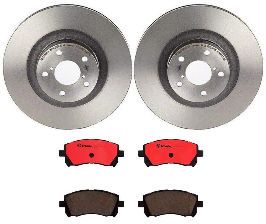 Brembo Disc Brake Pad and Rotor Kits KT00165