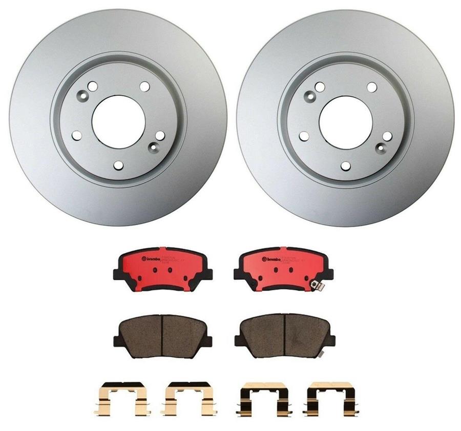 Brembo Disc Brake Pad and Rotor Kits KT00186