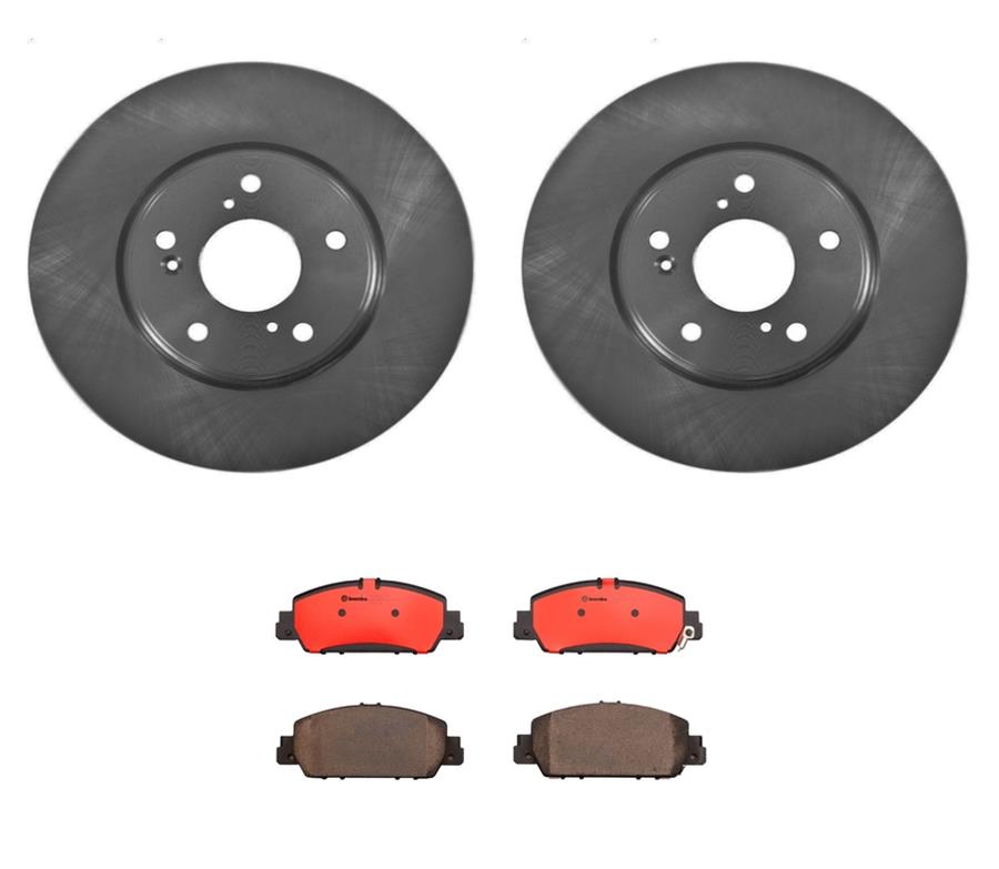 Brembo Disc Brake Pad and Rotor Kits KT00190
