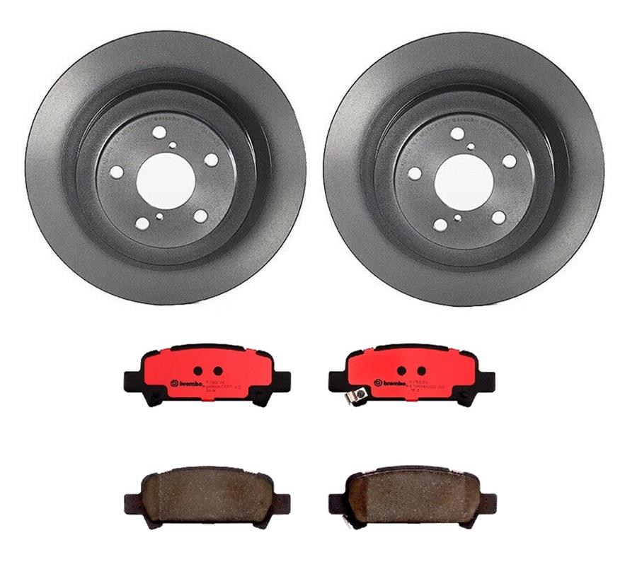 Brembo Disc Brake Pad and Rotor Kits KT00219