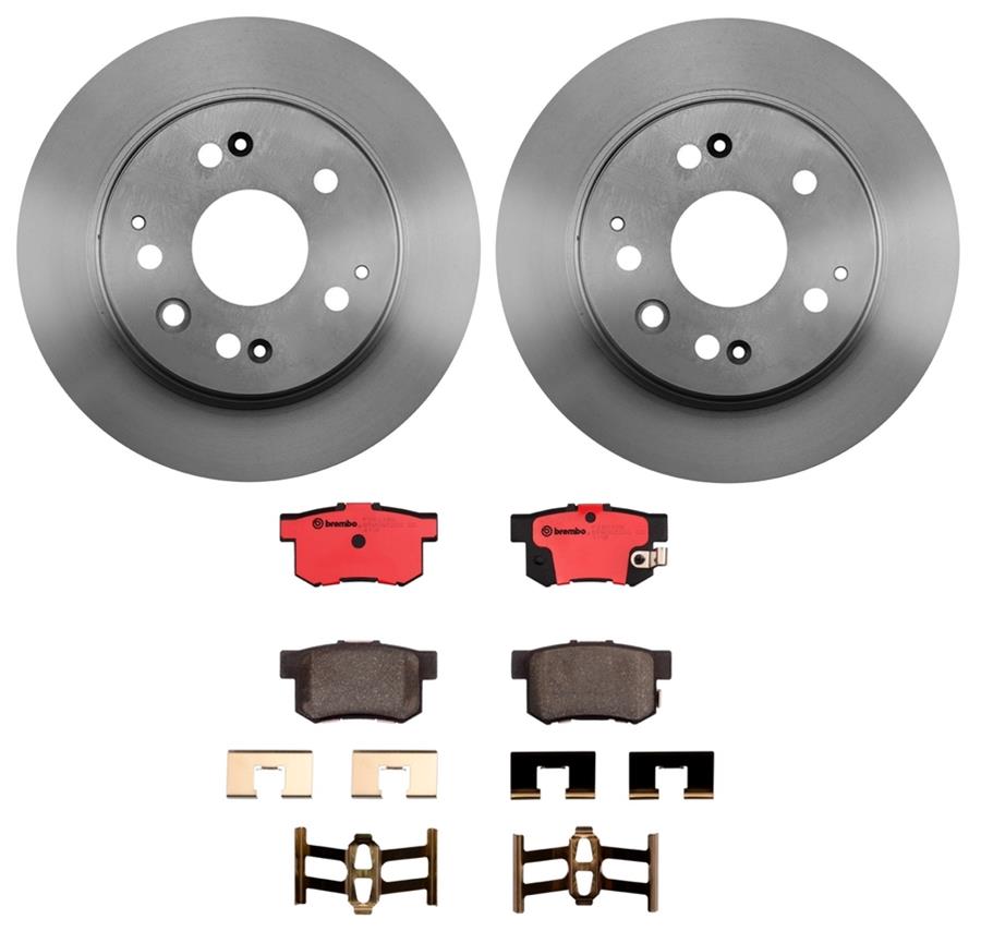 Brembo Disc Brake Pad and Rotor Kits KT00220