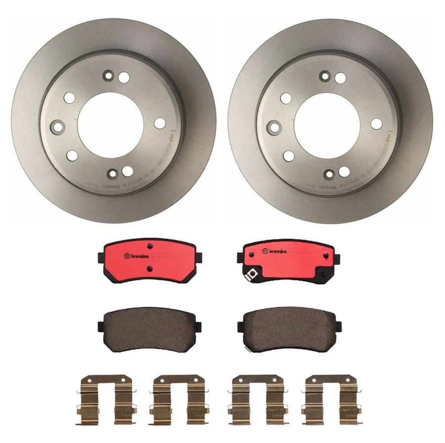 Brembo Disc Brake Pad and Rotor Kits KT00227