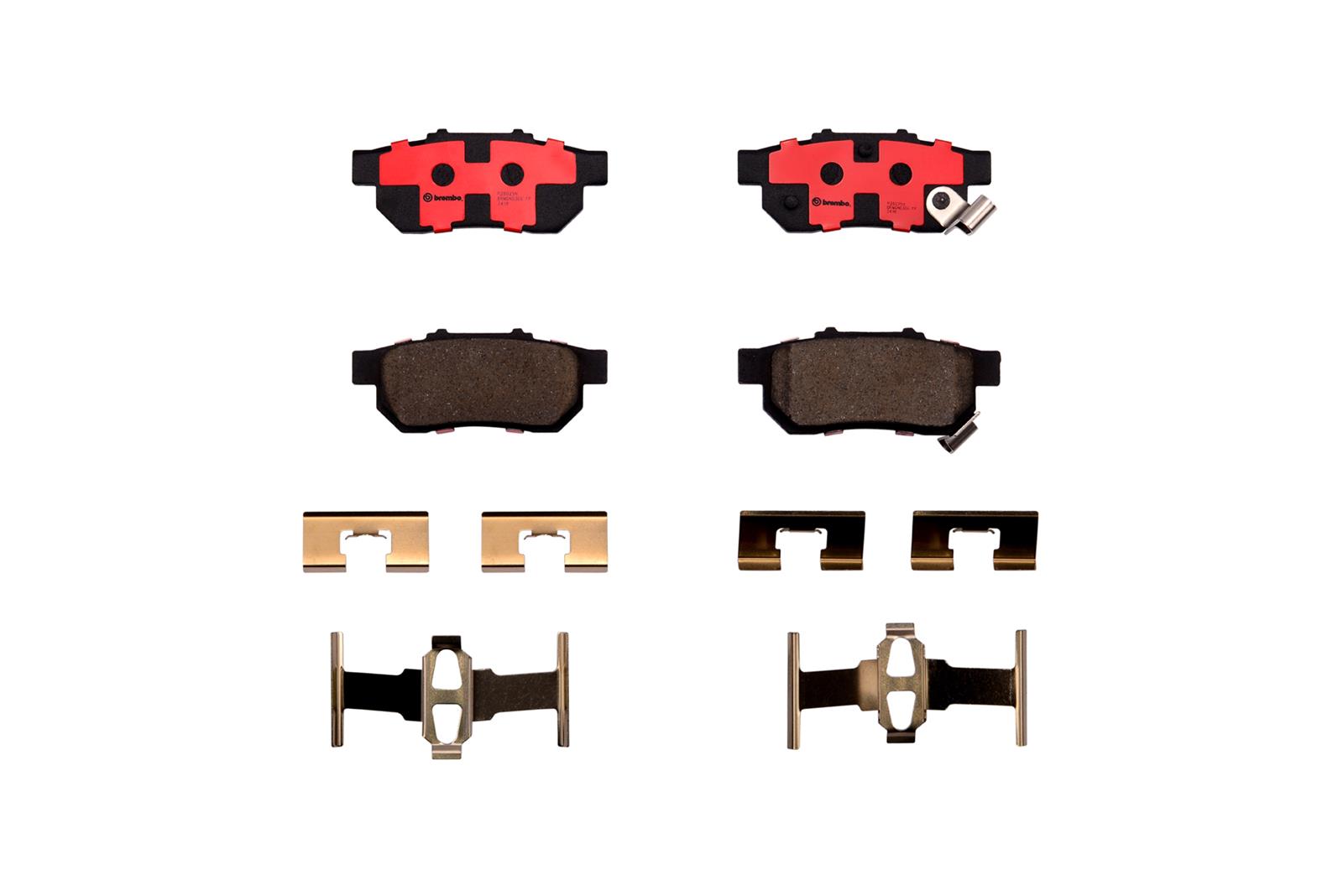 Brembo Disc Brake Pad and Rotor Kits KT00228