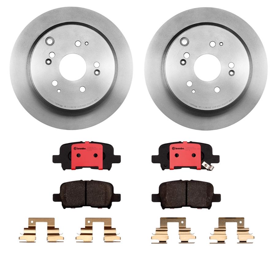 Brembo Disc Brake Pad and Rotor Kits KT00229