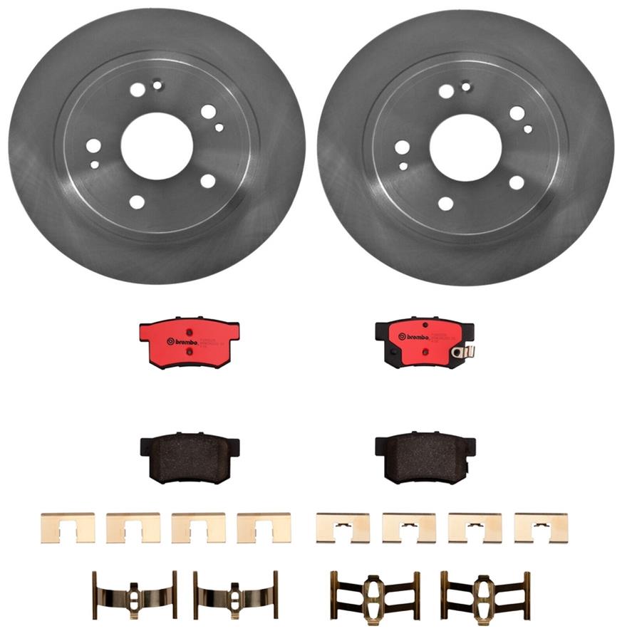 Brembo Disc Brake Pad and Rotor Kits KT00235