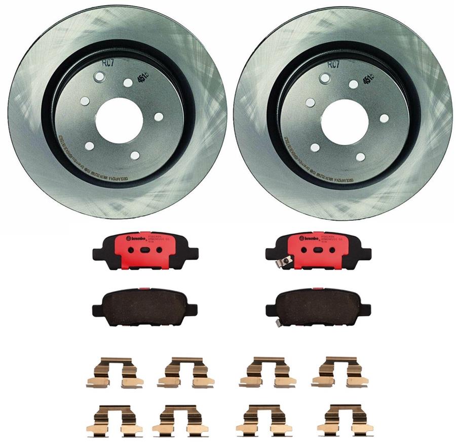 Brembo Disc Brake Pad and Rotor Kits KT00236