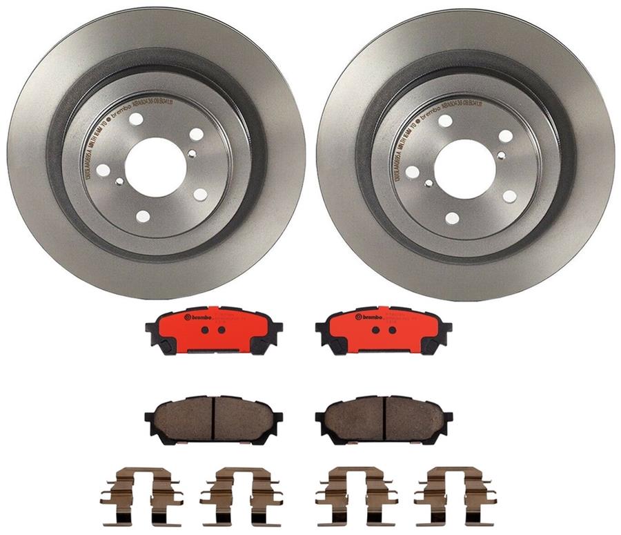 Brembo Disc Brake Pad and Rotor Kits KT00241