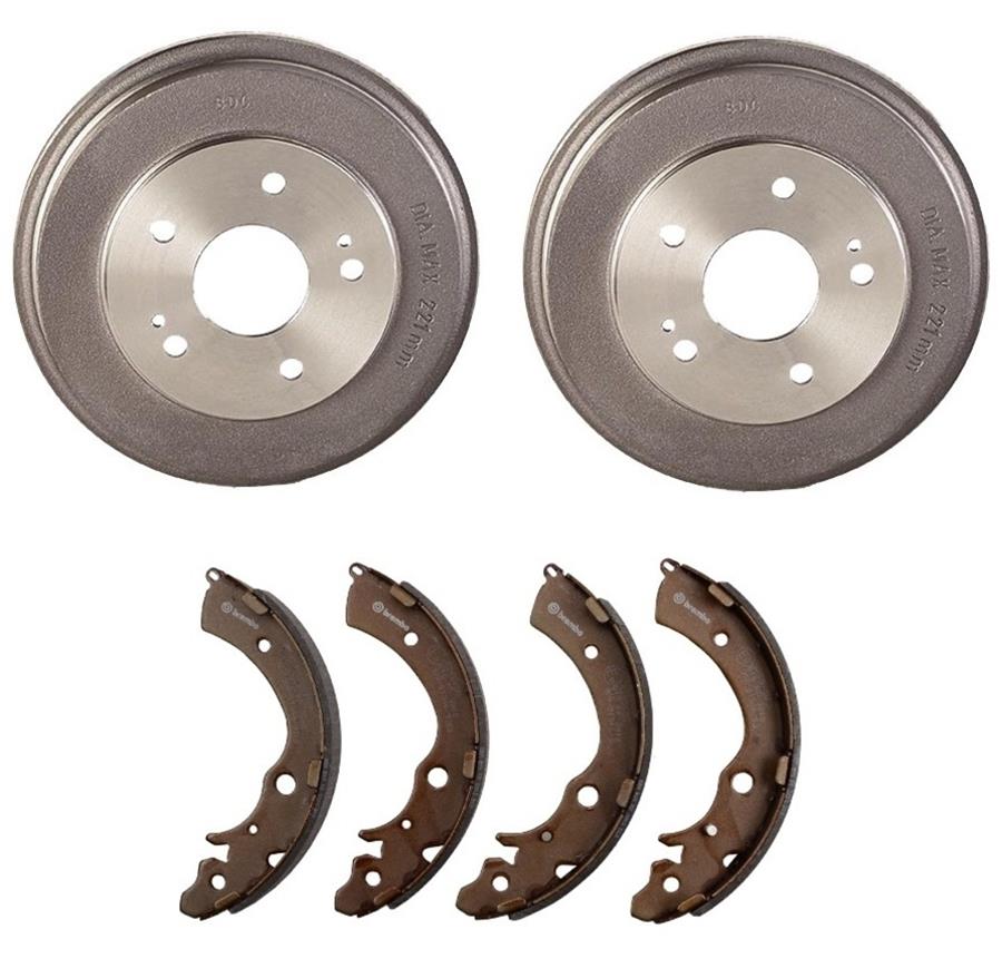 Brembo Brake Rotor and Pad Combos KT00258