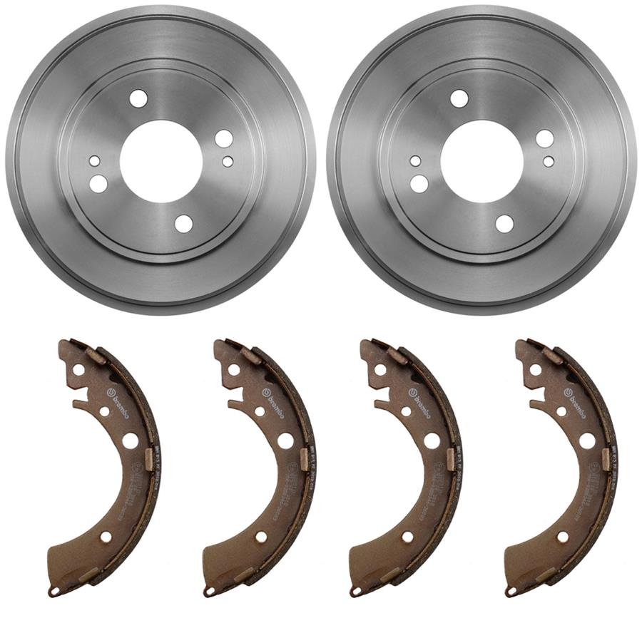 Brembo Brake Rotor and Pad Combos KT00259