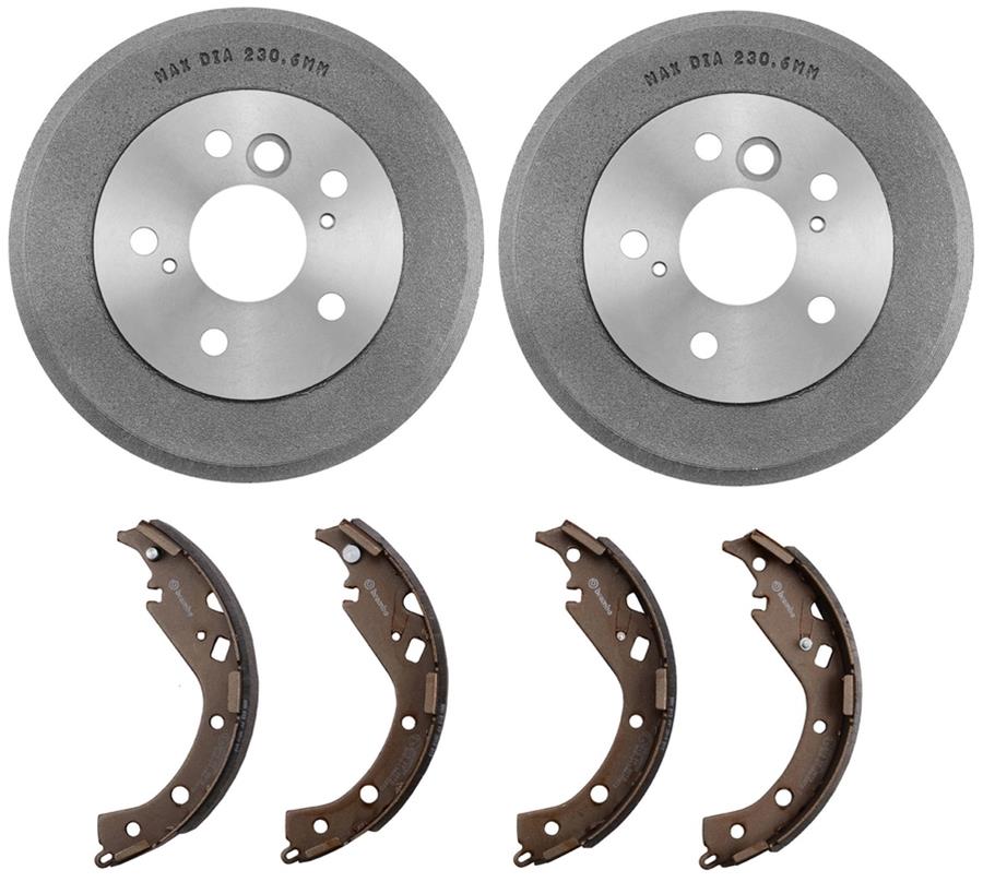 Brembo Brake Rotor and Pad Combos KT00266