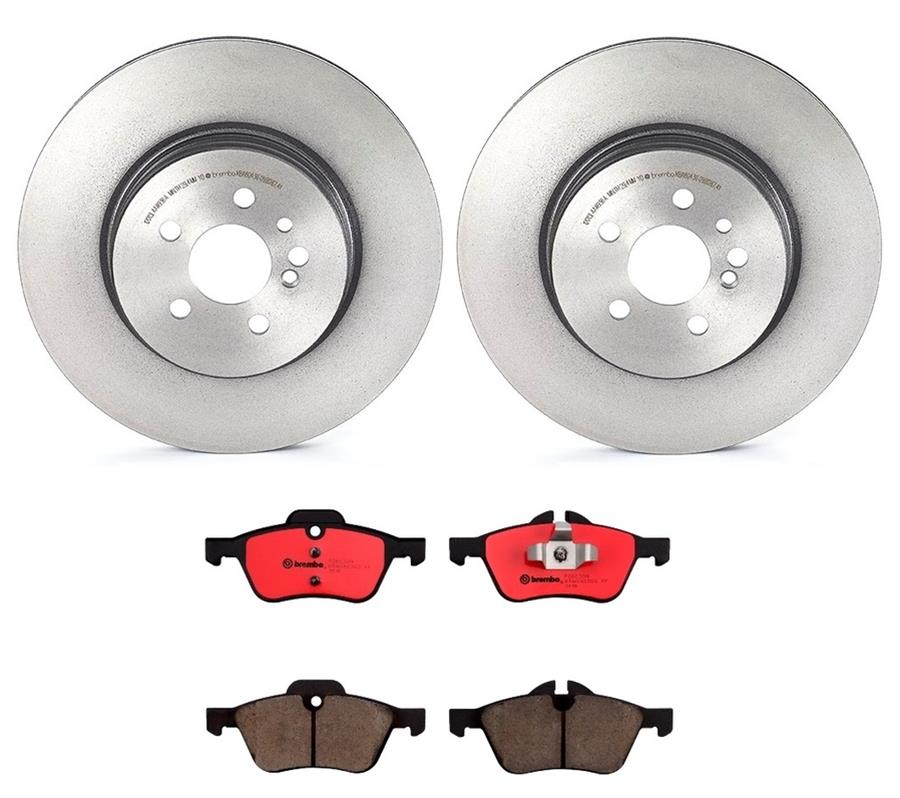 Brembo Disc Brake Pad and Rotor Kits KT00275