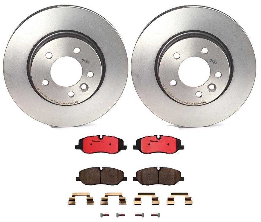 Brembo Disc Brake Pad and Rotor Kits KT00277