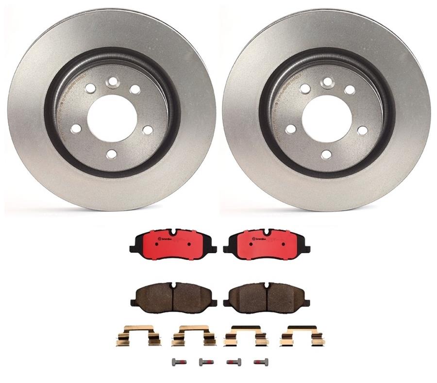 Brembo Disc Brake Pad and Rotor Kits KT00278