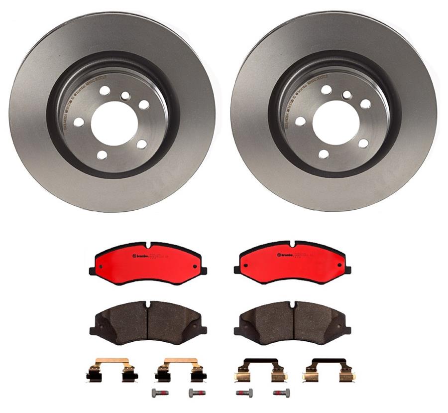 Brembo Disc Brake Pad and Rotor Kits KT00281