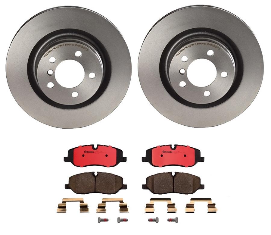 Brembo Disc Brake Pad and Rotor Kits KT00282