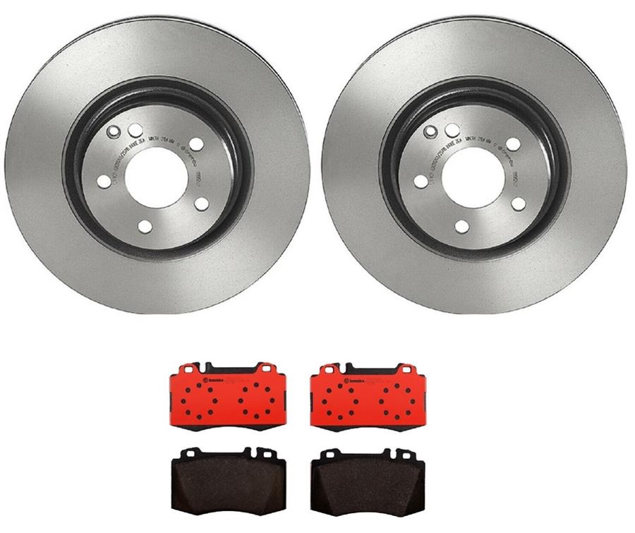 Brembo Disc Brake Pad and Rotor Kits KT00284