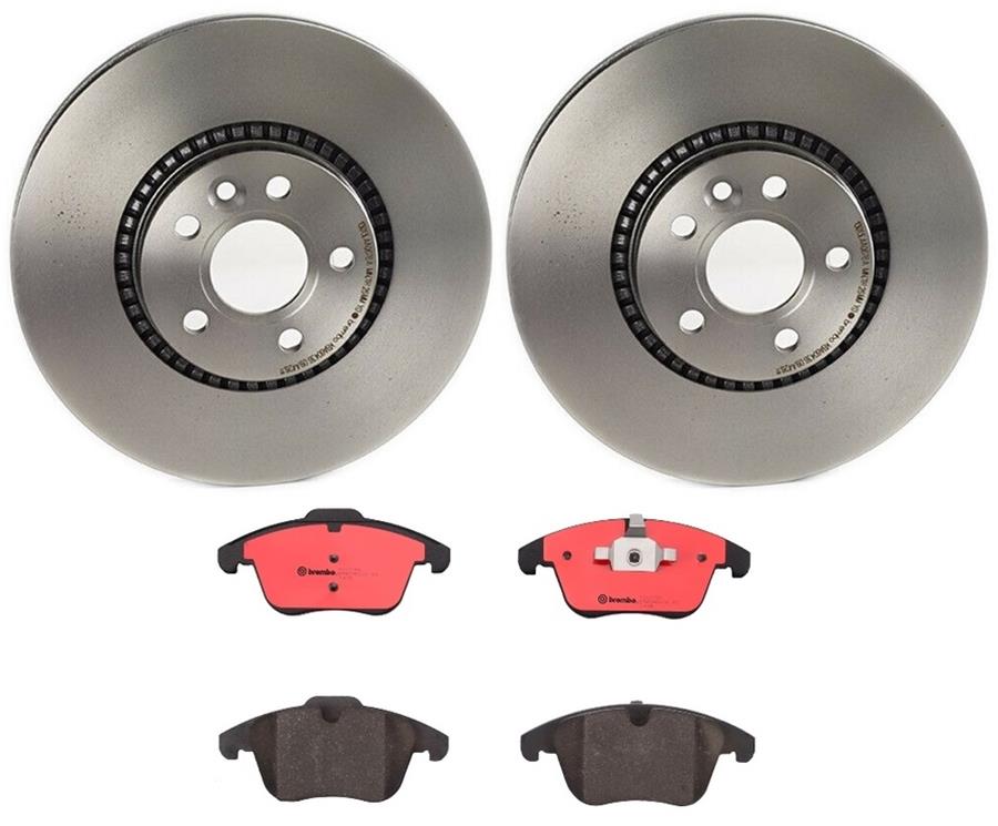Brembo Disc Brake Pad and Rotor Kits KT00289