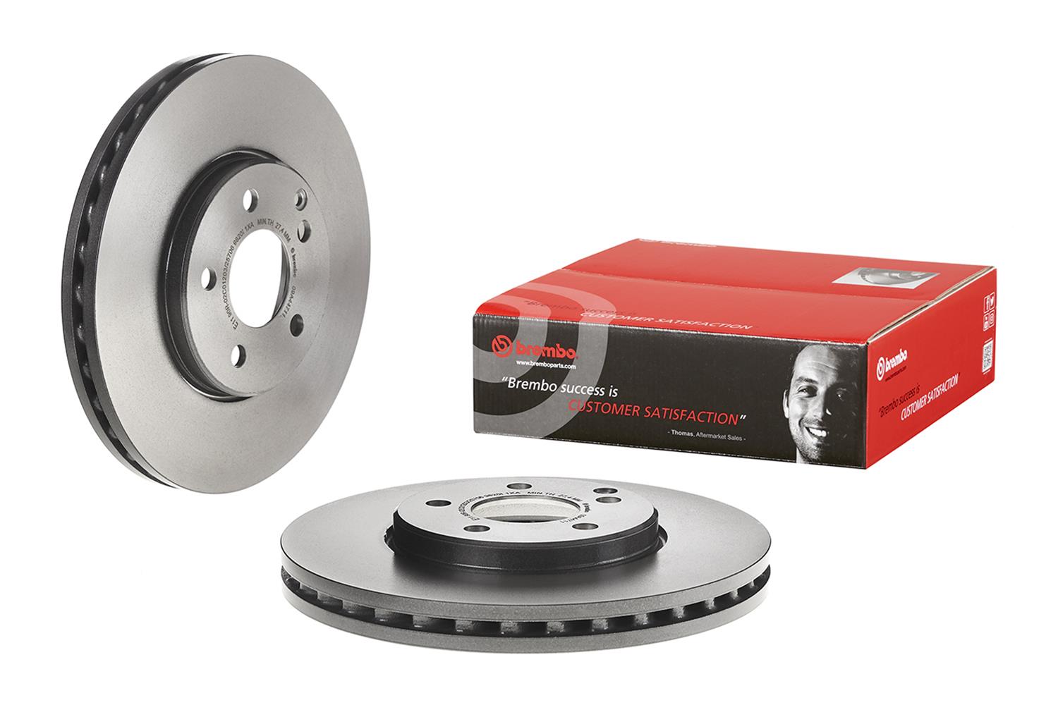 Brembo Disc Brake Pad and Rotor Kits KT04070