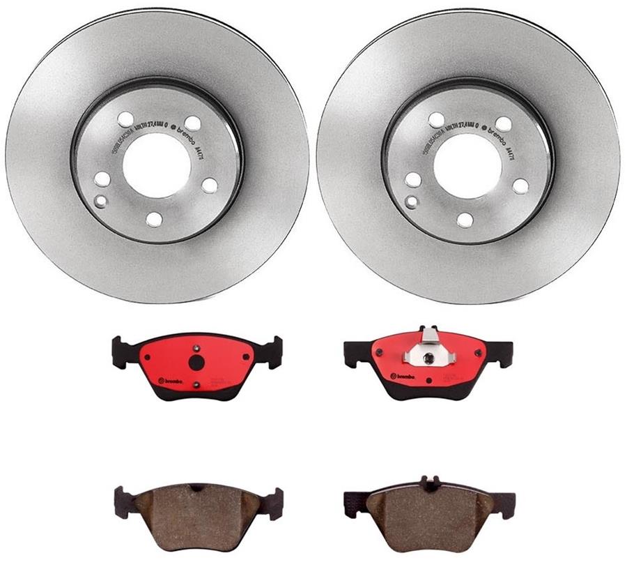 Brembo Disc Brake Pad and Rotor Kits KT00291