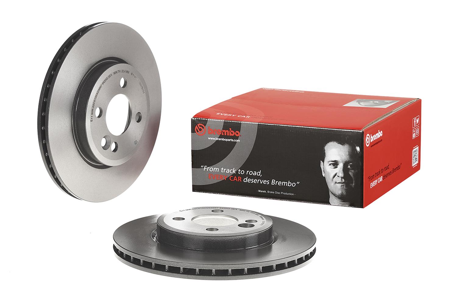 Brembo Disc Brake Pad and Rotor Kits KT04083