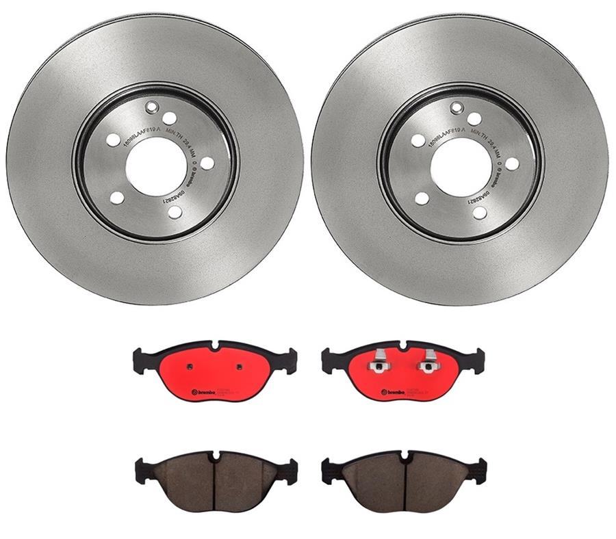 Brembo Disc Brake Pad and Rotor Kits KT00304