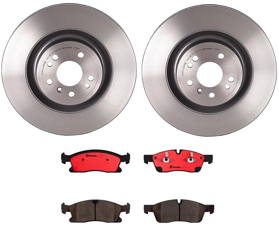 Brembo Disc Brake Pad and Rotor Kits KT00307