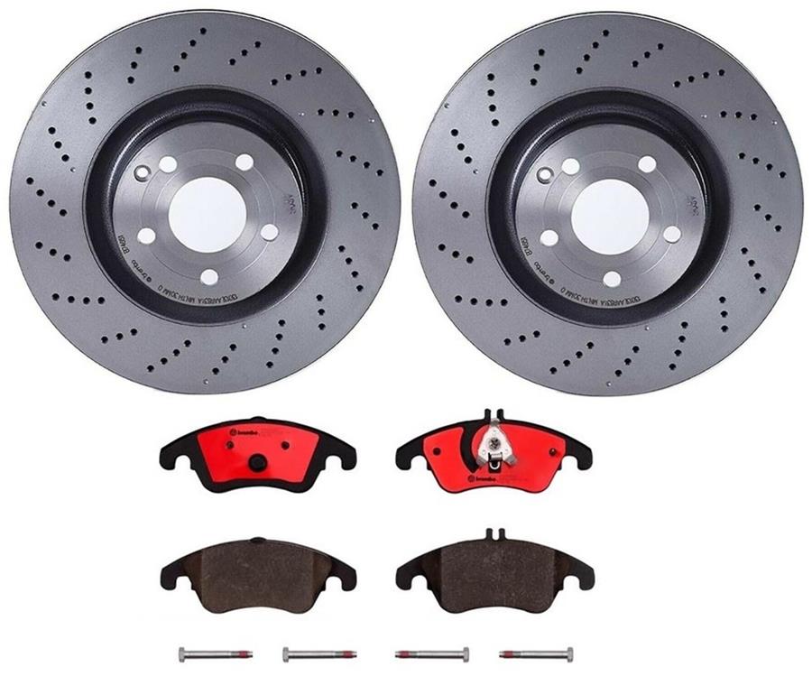 Brembo Disc Brake Pad and Rotor Kits KT00313