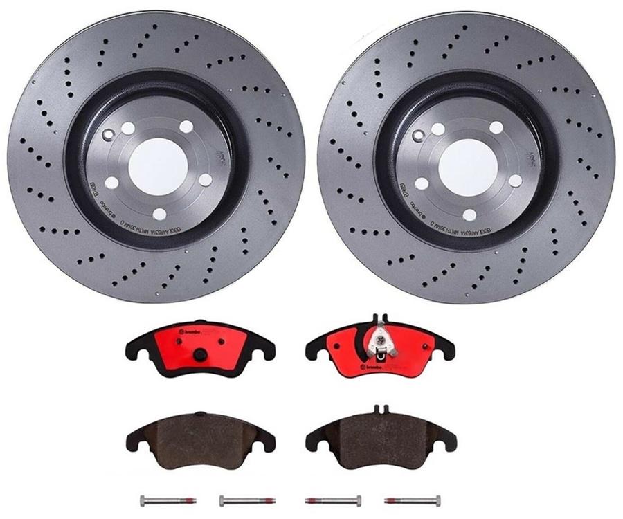 Brembo Disc Brake Pad and Rotor Kits KT00314