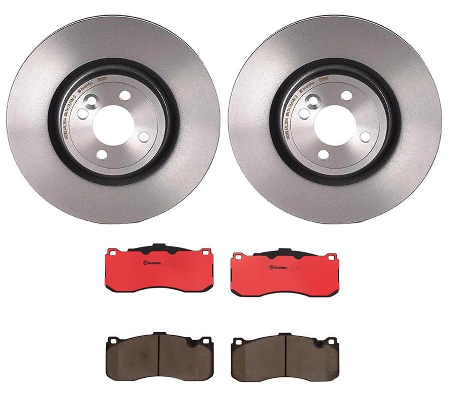 Brembo Disc Brake Pad and Rotor Kits KT00319
