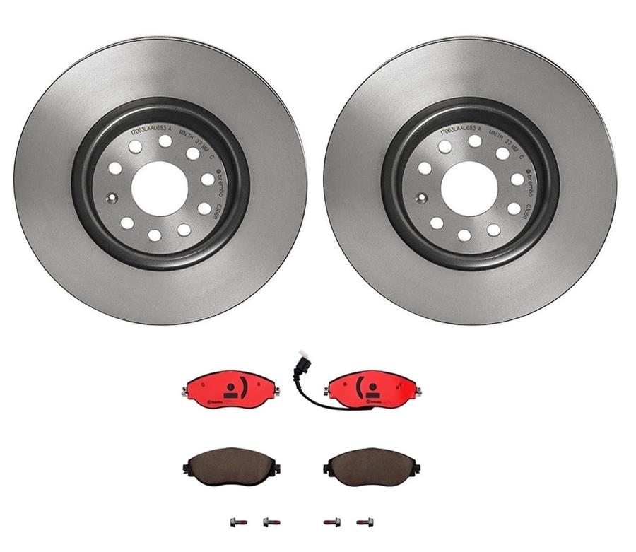 Brembo Disc Brake Pad and Rotor Kits KT00323