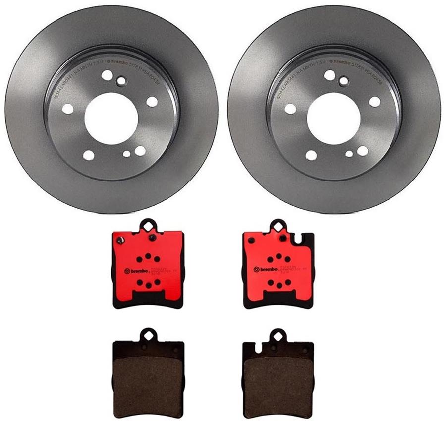 Brembo Disc Brake Pad and Rotor Kits KT00335
