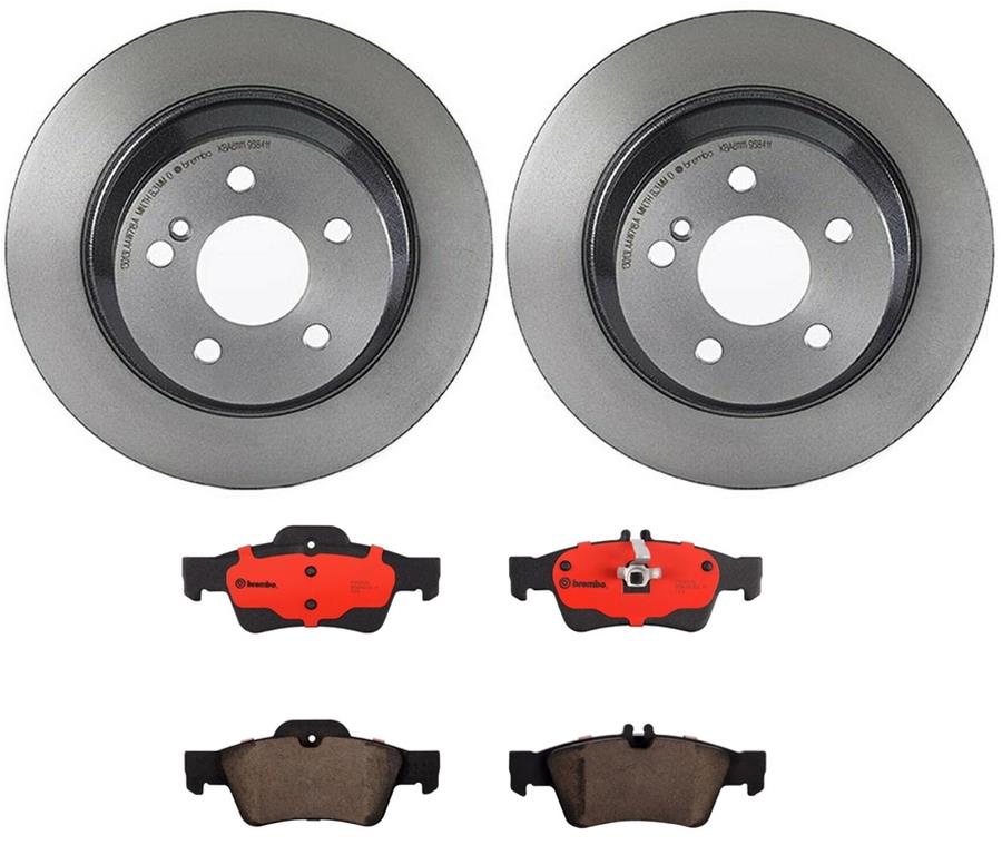 Brembo Disc Brake Pad and Rotor Kits KT00340