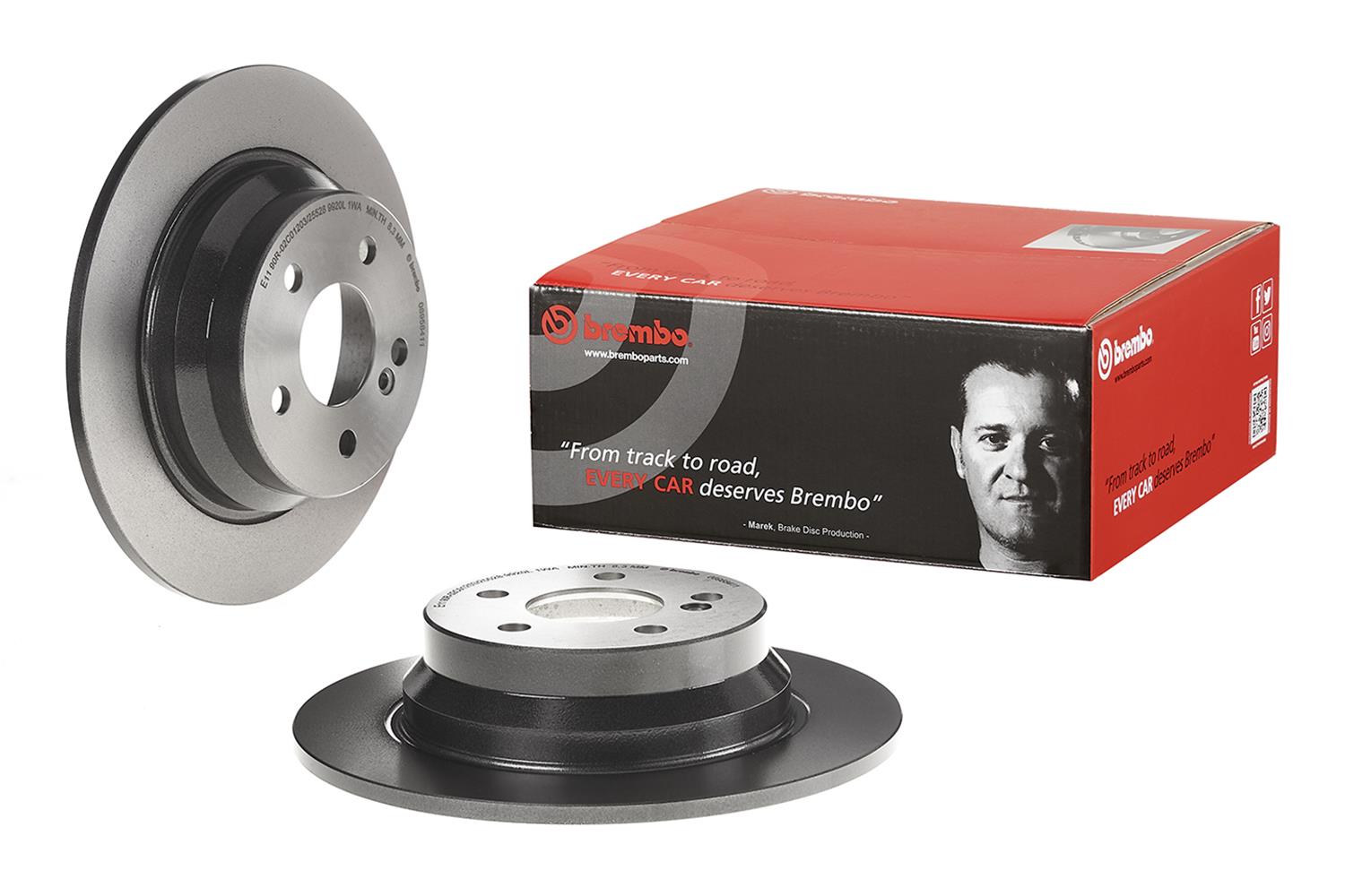 Brembo Disc Brake Pad and Rotor Kits KT04132