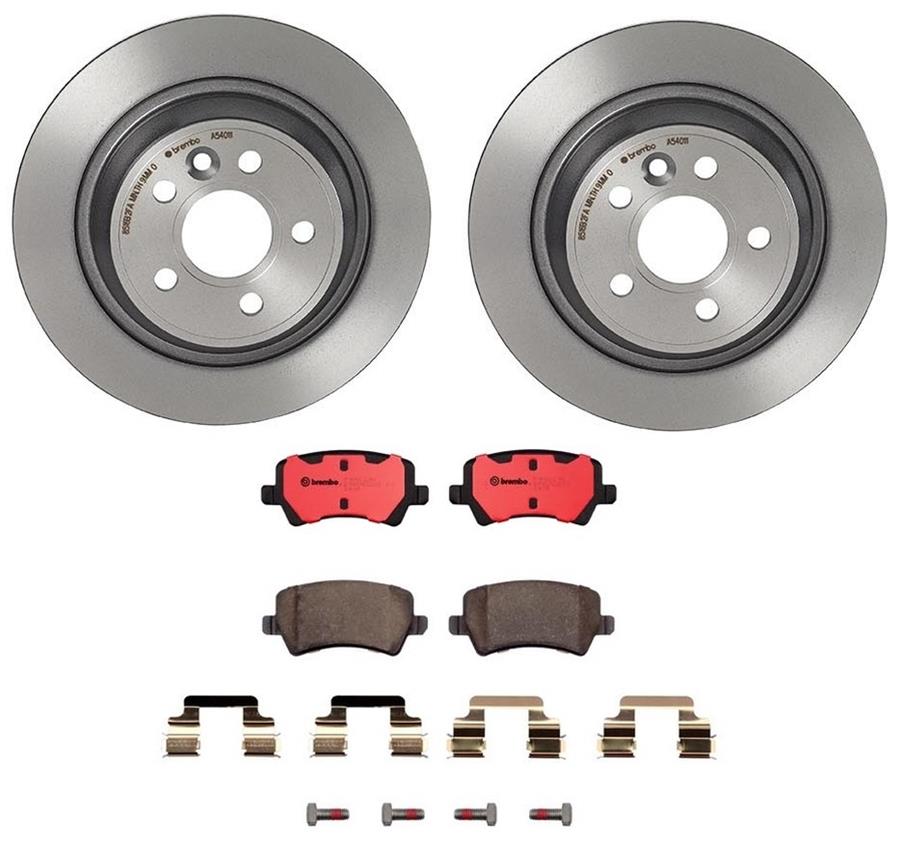 Brembo Disc Brake Pad and Rotor Kits KT00344